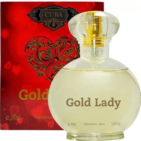 perfume cuba gold lady.